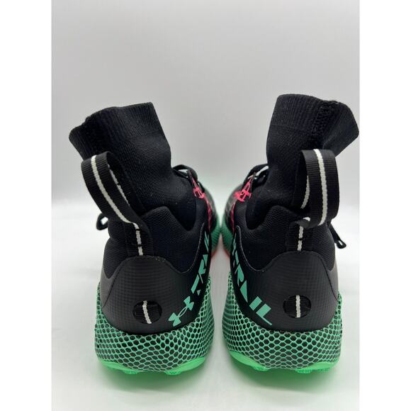 Under Armour HOVR Ridge Trek Black Chestnut Red Green 3025581-001 Men's Size 13 - Picture 7 of 12